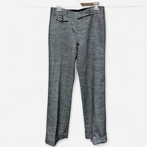 Trina Turk Women's Wool Blend Tweed Wide Leg Trousers